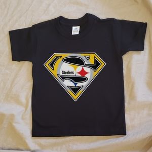 Pittsburgh Steelers 'Superman Toddler Tee sizes 2T-thru-6T available